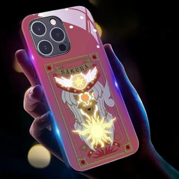 Amazon.co.jp: カードキャプターさくら 発光ケース スマホケース