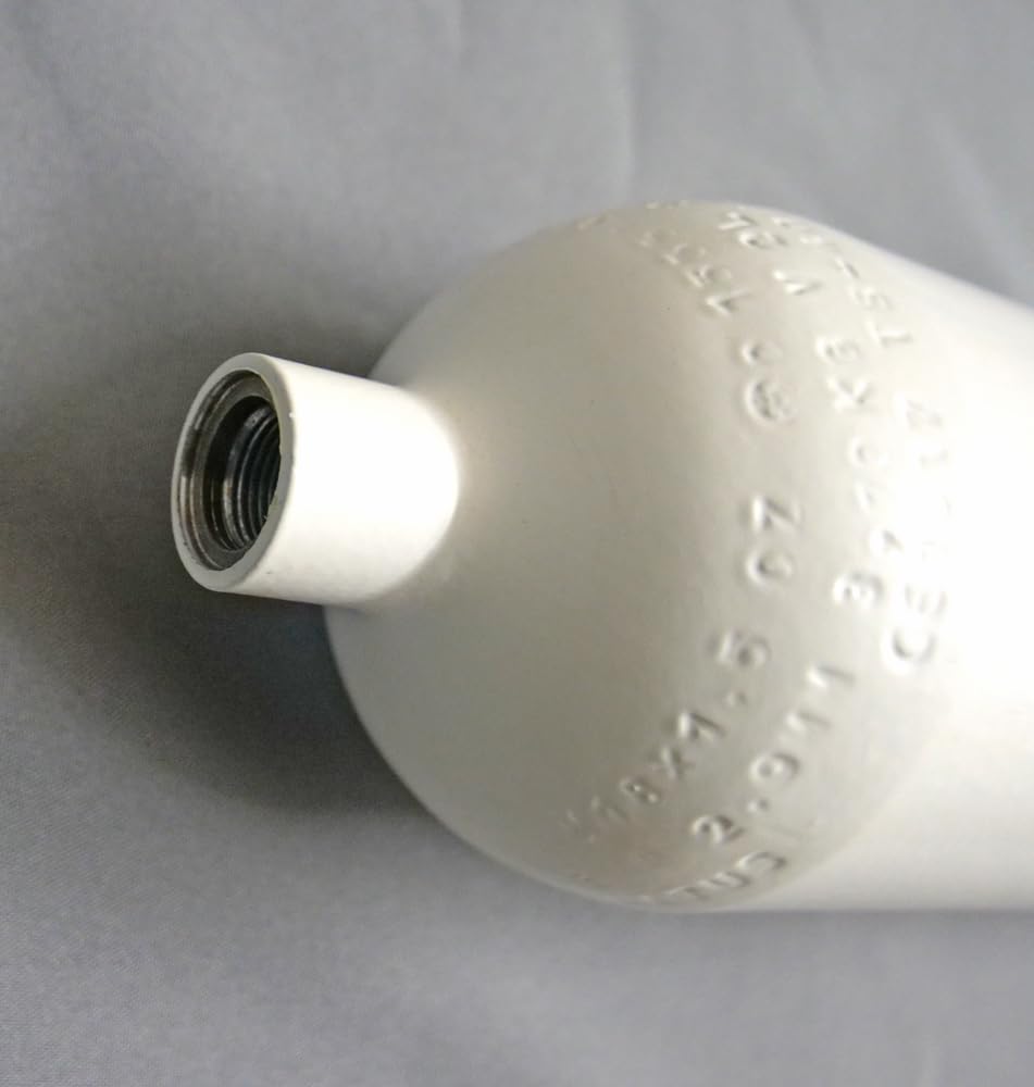 Stahlflasche/Tauchflasche 2 Liter 300 bar 100mm ohne Ventil