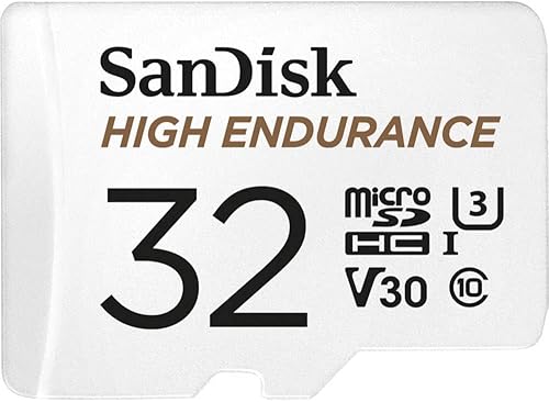 Miniatura 3 de SanDisk Tarjeta MicroSDXC de video de alta resistencia de 64 GB con adaptador para cámara de tablero y sistemas de monitoreo del hogar - C10, U3