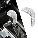 Bling Sparkly Gear Shift Knob Cover Bling Handle Cover Decorative Sticker Compatible with Mazda Accessories 2 3 6 CX3 CX5 CX8 CX9 Axela 2014-2019 Accessories