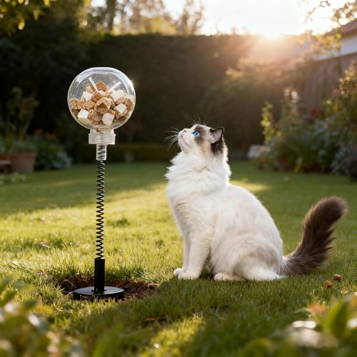 50% Off BingegePet 2-Pack Outdoor Cat Treat Dispenser Toys - Image 5