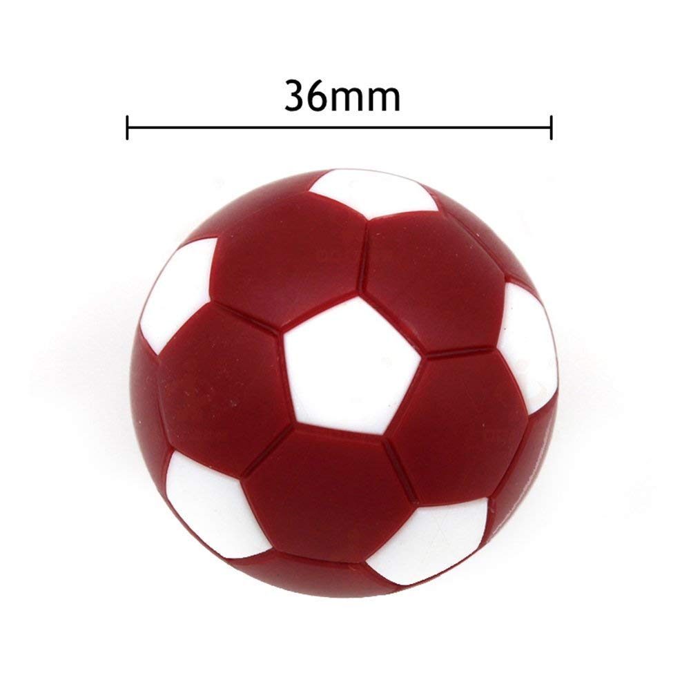 Early Buy Table Soccer Foosballs Replacement Balls Mini Multicolor 36mm Official Table Football Game Supplies 9 Pack - Image 2