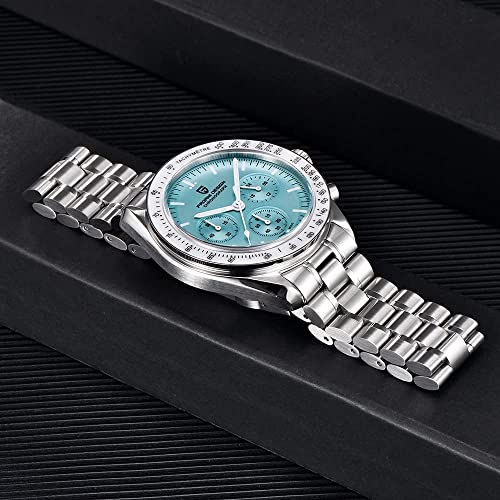 Image of LACZ DENTON Pagani Design PD1701V3 Men's Watches Quartz Men Chronograph Stainless Steel Sports Watches for Mens Waterproof Watches Japan VK63 Movement