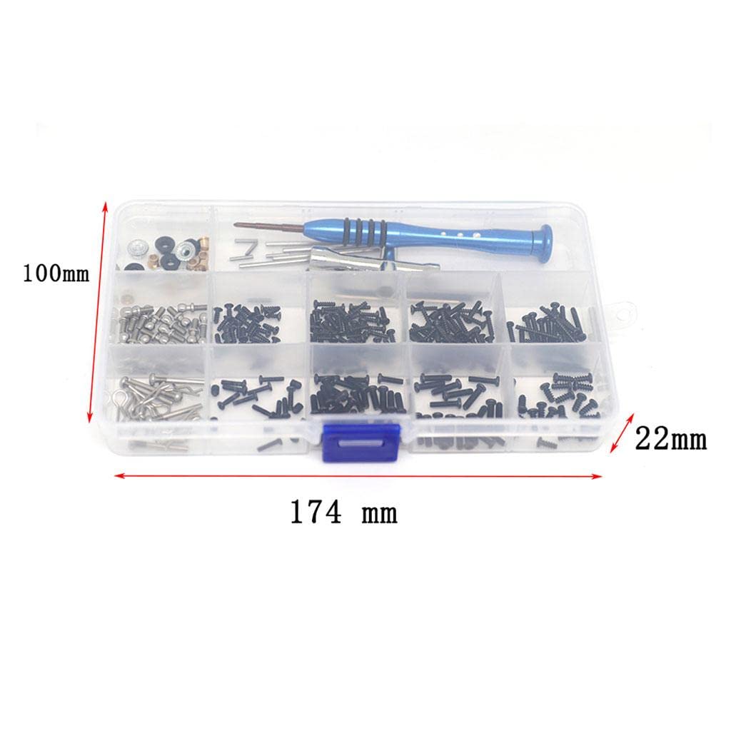Kit De Vis Métal Universel Pour WLtoys 1/18 A949 A959 A969 A979 K929 - Réparation Et Fixations Durables Pour Voiture RC