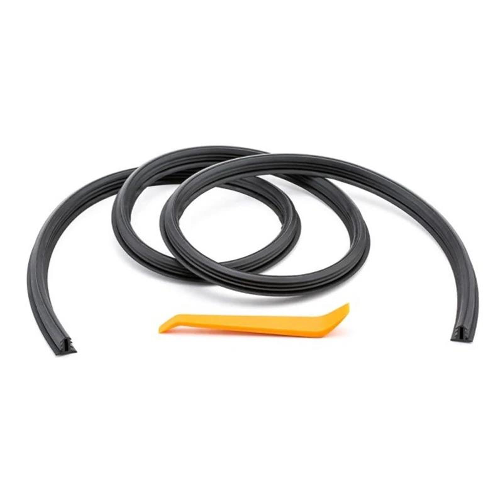 One Color Car Window Rubber Seal Universal Auto Dashboard Sealing Strip Noise Sound Insulation Rubber Strip Windshield Seals Weatherstrip Window Weatherstrip