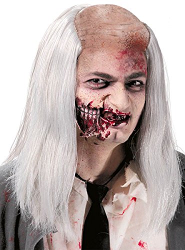 Calva de Zombie con pelo