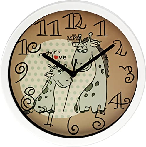 Un look allegro ma elegante che illumina gli occhi dei bambini piccoli. Il motivo dell'orologio stimola l'immaginazione di grandi e piccini e crea un buon umore