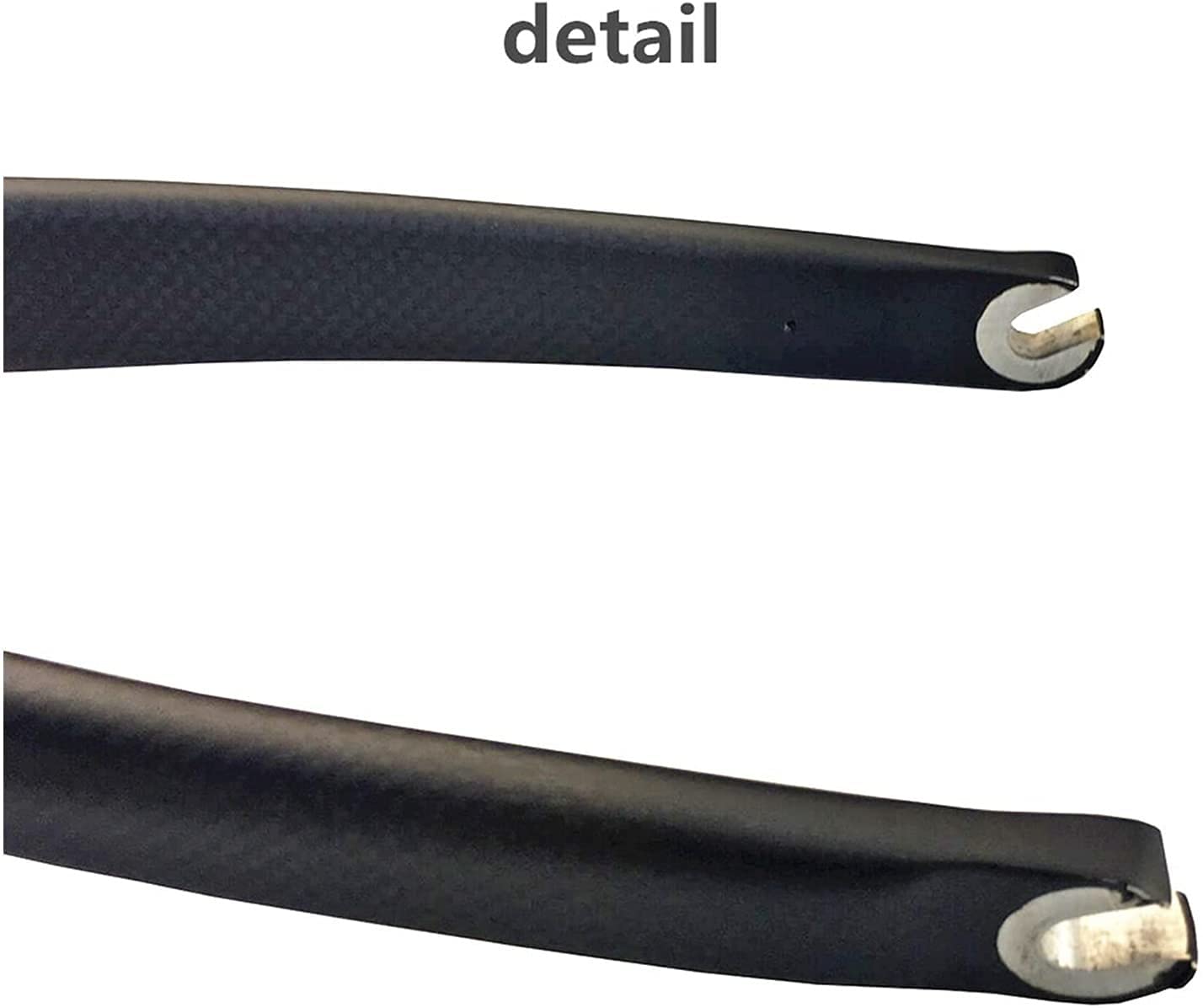 Fourche Avant de vélo de Route entièrement en Carbone UD /700C 1-1/8 Pièces Brillantes A