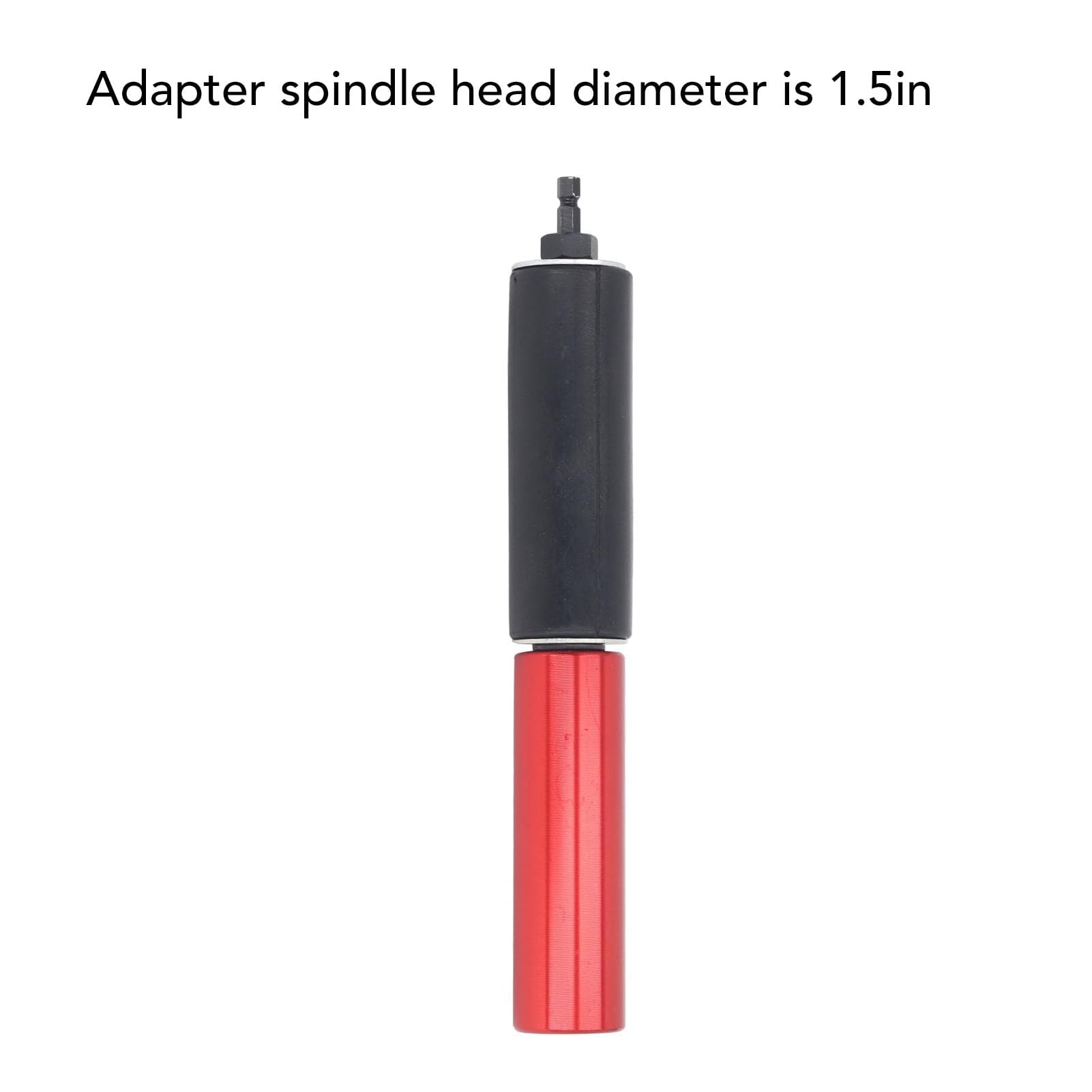 Spindelschleifer Adapter, 1,5-Zoll Schleiftrommel Aluminiumlegierung Spindel Schleifer Adapter Bohrer Schleifdorn Set mit Schlüssel & 10Pcs Sandpapier für Holz Metall