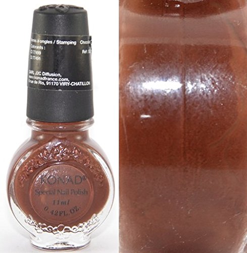 Vernis CHOCOLAT stamping nail art Konad 11ml