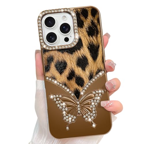 Coque iPhone 16 Pro Max mignon papillon cadeau idéal femmes