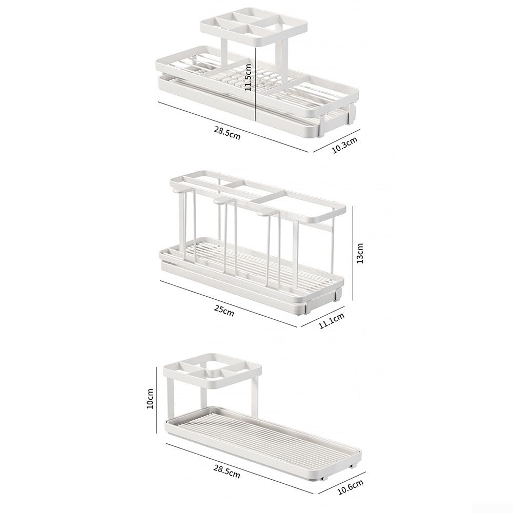 Organizador Baño para acero Carbono Antideslizante Organizador(Stainless Steel）)