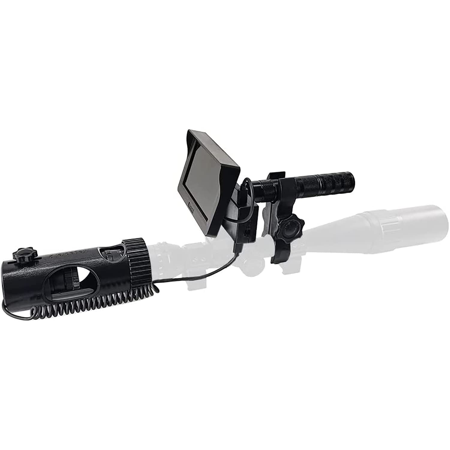 720P Night Vision Camera, 3MP Infrared Telescope with Flashlight, Shockproof, Multi-language Support