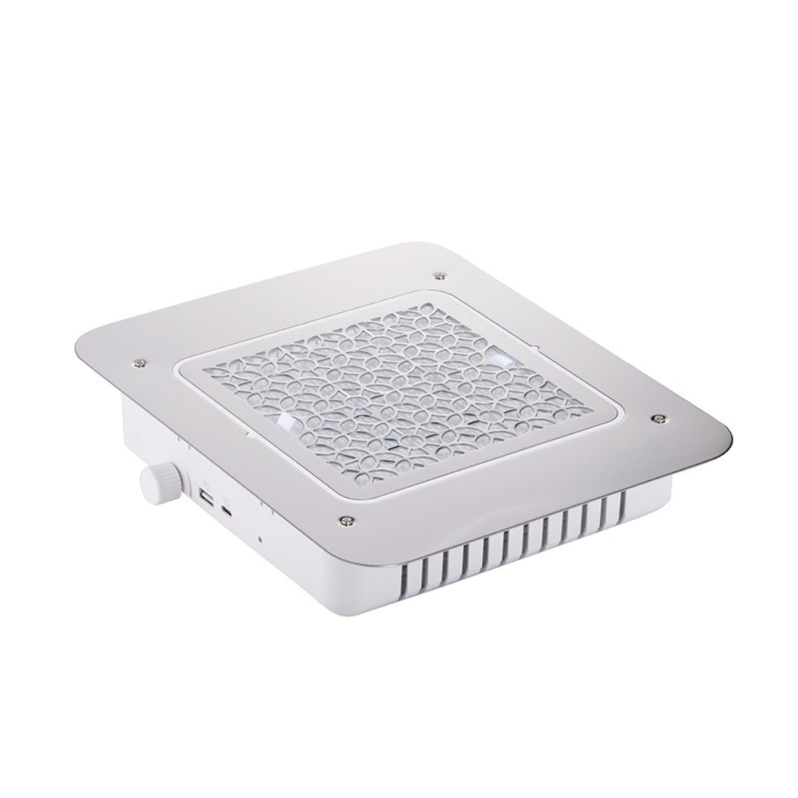 Herramienta de manicura aspirador de uñas empotrable 48W, 3500 rpm, limpieza de polvo
