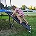 Trampoline Pro The Original Trampoline Slide and Climber Universal Trampoline Ladder Alternative Heavy Duty Steel Construction Fold and Stow Safely Easy to Climb & Slide (Trampoline Climber)