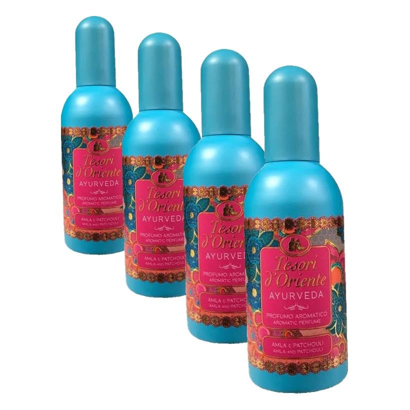 Ayurveda - Profumo Aromatico 100 ml (Confezione da 4)
