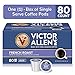 Victor Allen's Coffee French Roast, Dark Roast, 80 Count, Single Serve Coffee Pods for Keurig K-Cup Brewers