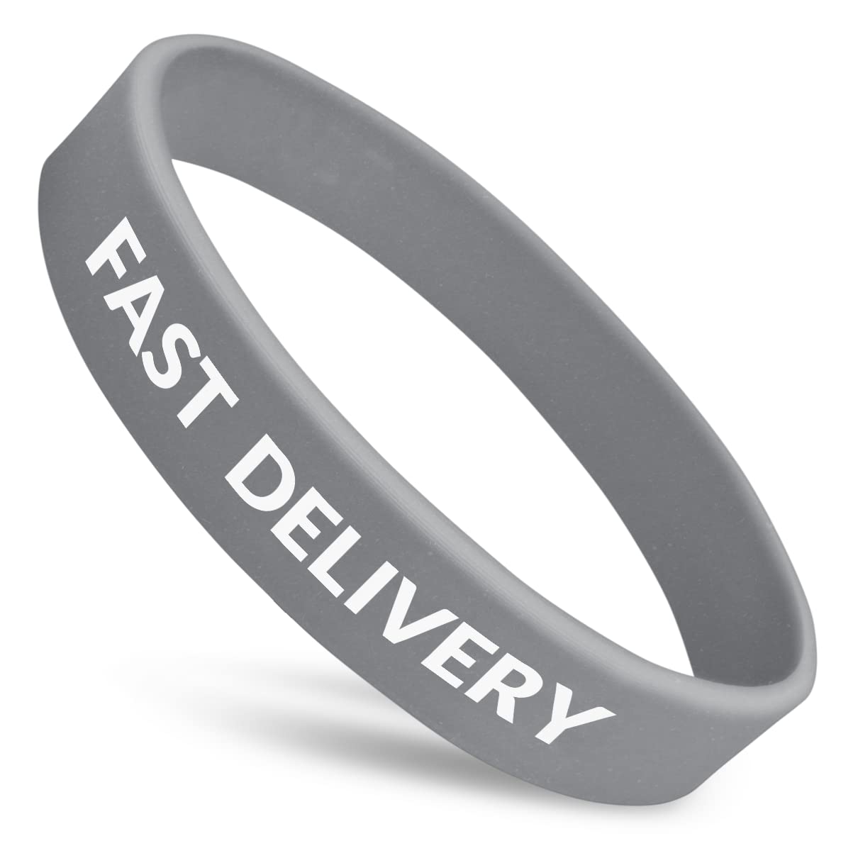 Super Rush Wristbands | Fast Delivery | Fully Customizable | Great For Events, Fundraisers & Promotions | 1/2" Wide | Available In Bulk