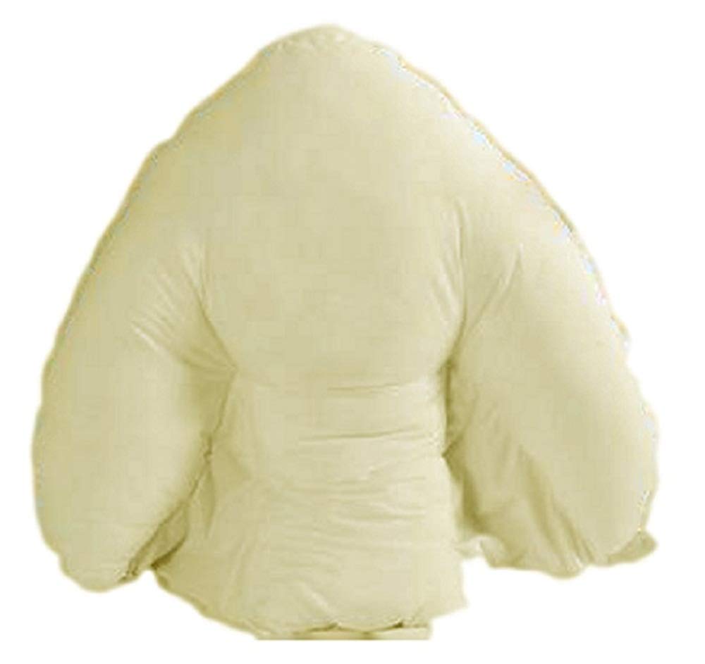 Casa D'or Cream Orthopaedic Back Support Batwing Pillow With Free Batwing Pillowcase For Orthopaedic Batwing Pillows.