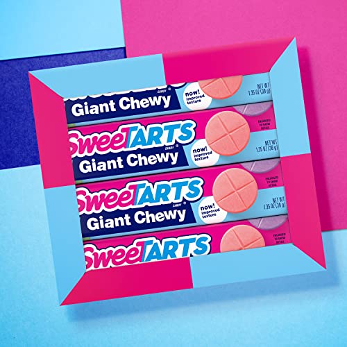 Sweetarts Giant Chewy Candy, 1.5 Oz Pouch, 36 Ct #TOP3