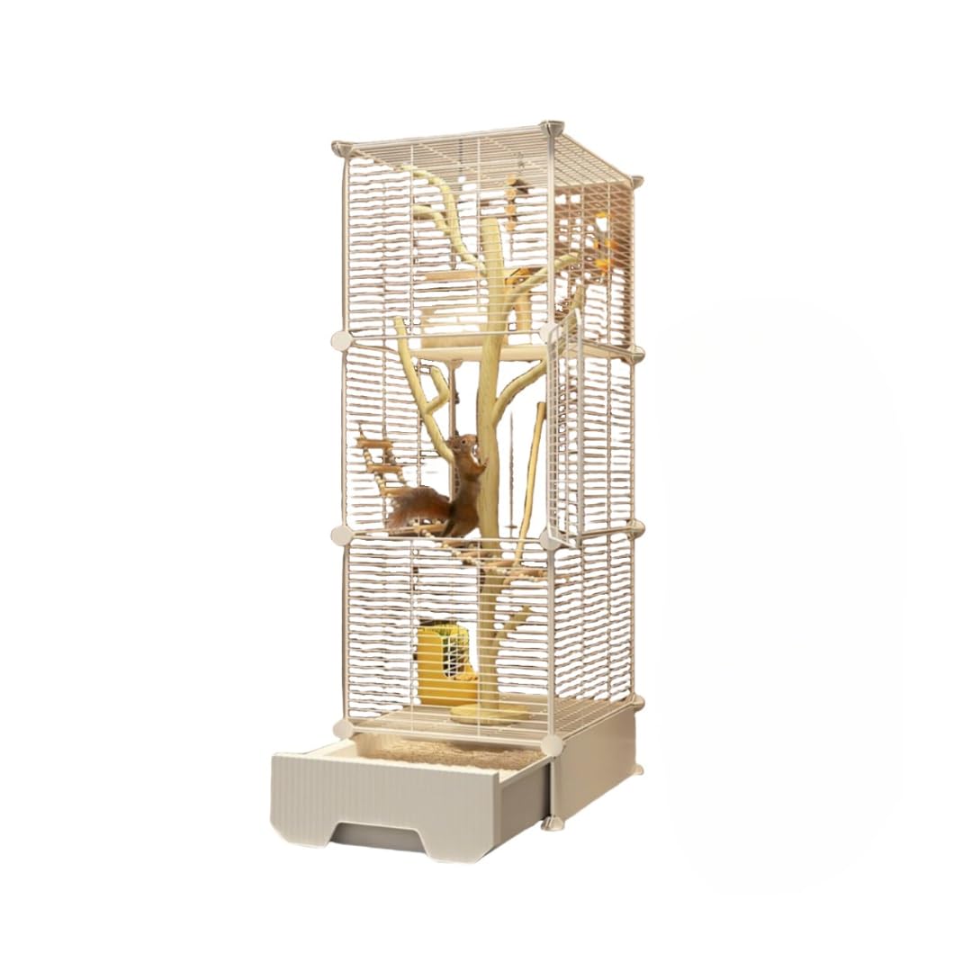 Amazon | NYHGOXMモモンガケージ 3段階設計 フクロモモンガ/小動物用