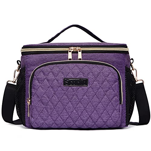 SCORLIA Isolierte Lunchtasche Thermo-Rucksack, 3-in-1 wandelbare Lunch-Tasche Cover