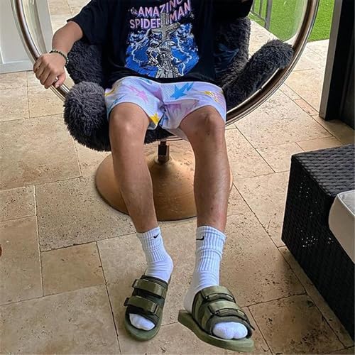 Mesh Printed Graphic Drawstring Fashion Casual Cool Basketball Sports Shorts3