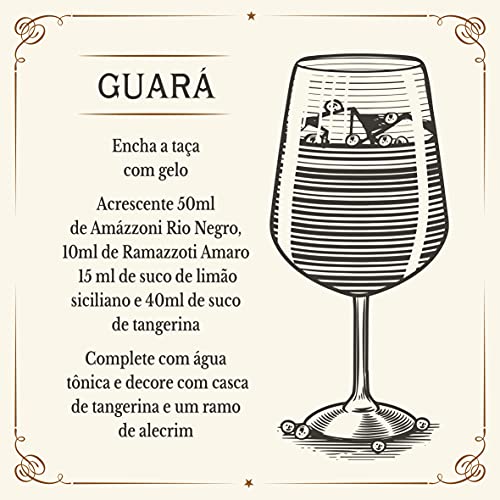 Amázzoni Gin Rio Negro 750ml GIM Giovannoni Isola & Mazza S/A Sabor 750 Ml