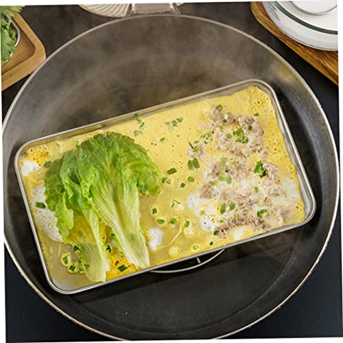 Bandeja para hornear de acero inoxidable ideal para repostería casera y asados 4