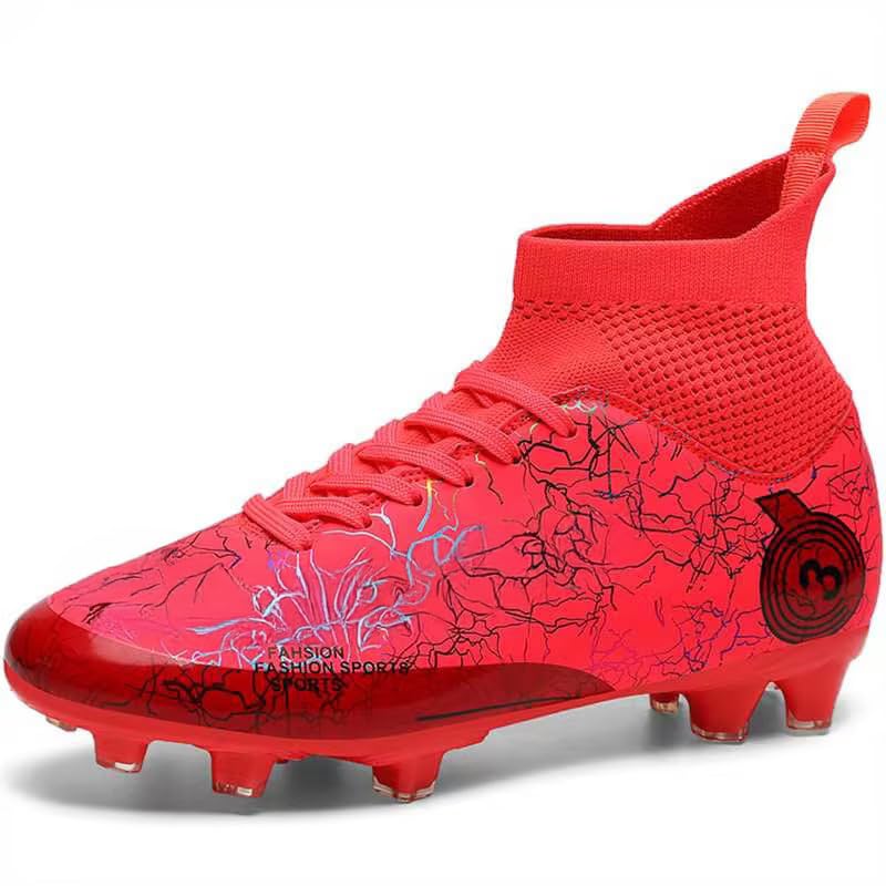 DISRATEBLU Kids Soccer Shoes Boys Football Cleats