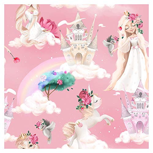 PaxGloz Fototapete Regenbogen Schmetterlinge 300x210cm - Vliestapete Für Kinderzimmer & Wohnzimmer