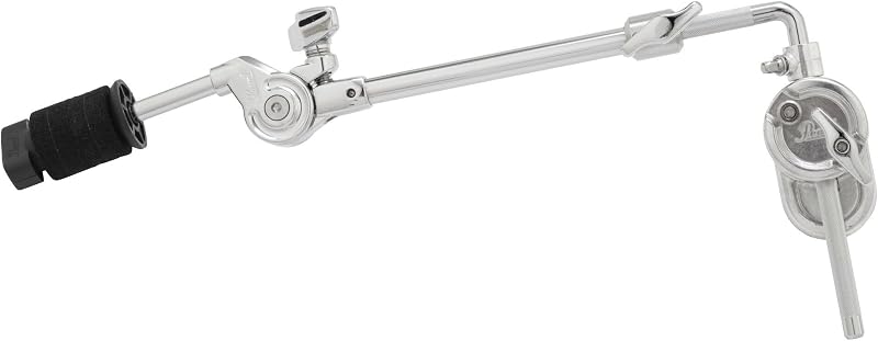 Pearl CHB75CA Classic No-Drill Bass Drum Cymbal Holder with Finish-Saving Hoop Clamp and UniLock Gearless Cymbal Tilter.