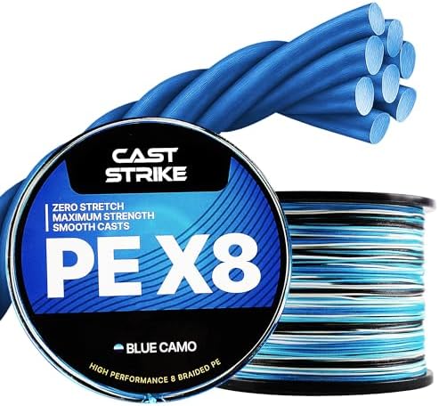 Braided Fishing Line Zero Stretch Smooth Casting High Strength an...
