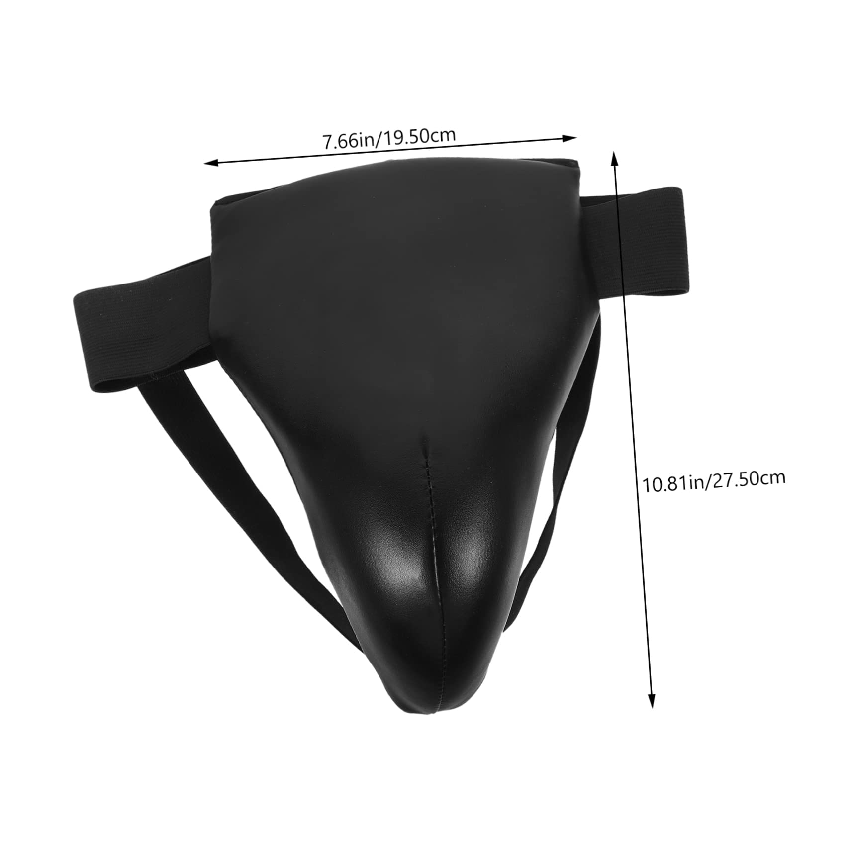 HANABASS Portable Boys and Girls Groin Protector Boxing Sparring Crotch Guard for Men Thai Groin Protector