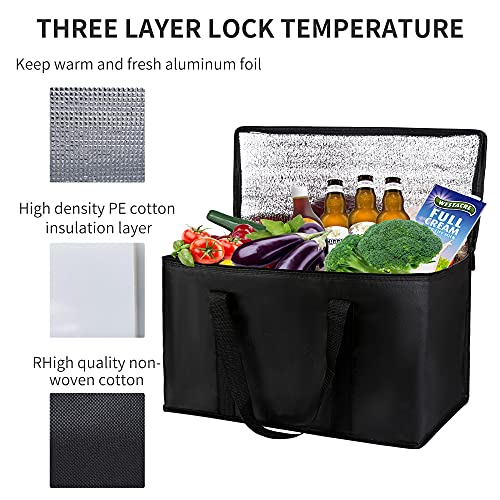 Insulated Food Delivery Bag Cooler Bags Keep Food Warm Catering Therma