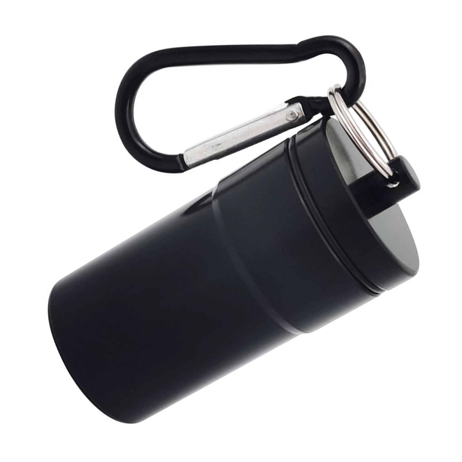 NVOQILIN Sealed Portable Ashtray Odors Escape for Indoor Public Space Aluminum Alloy Easy to Clean Small Item Container Hiking Camping Ashtray