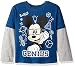 Disney Boys' Toddler Boys' Mickey Mouse Genius Long Sleeve Two-Fer T-Shirt