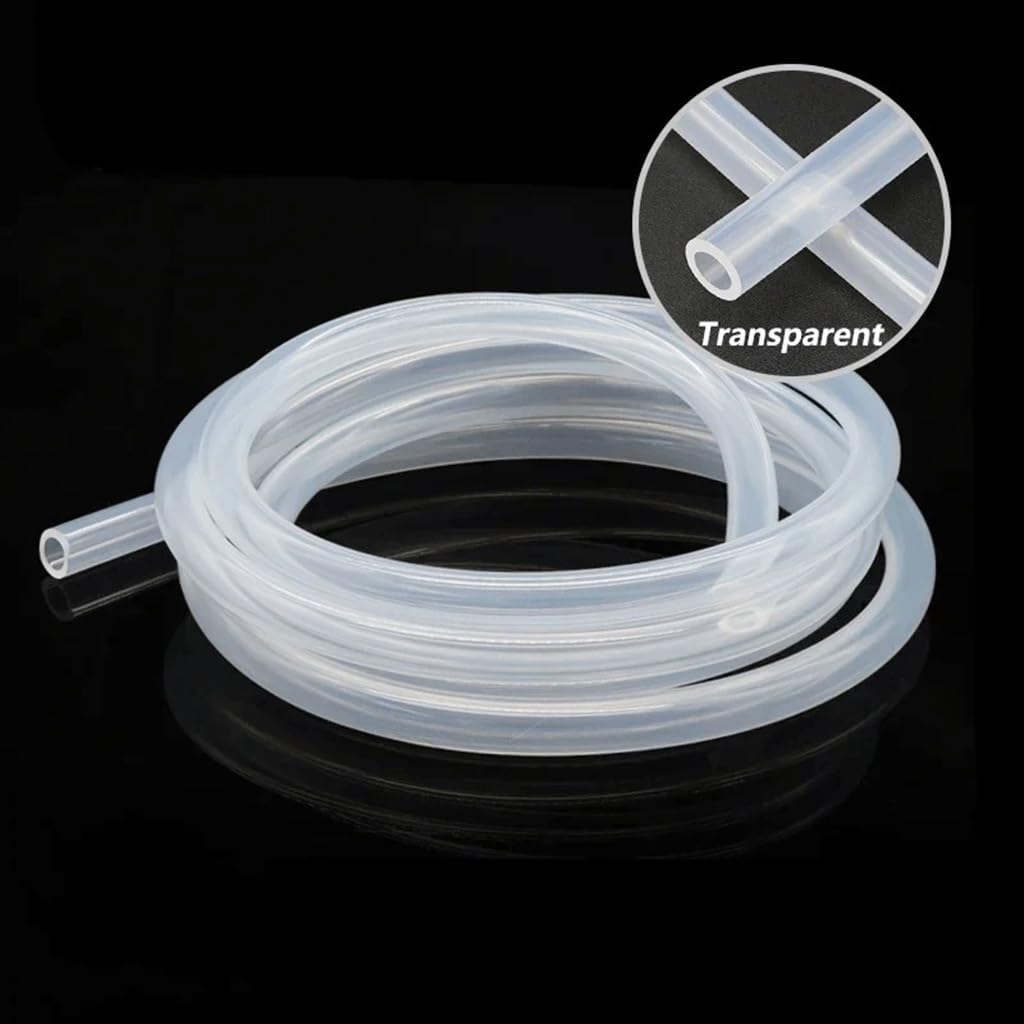 Wasser-Luft-Silikonschlauch, Transparenter Silikonschlauch, flexibel, for Garten-Gummischlauch, Aquarium, weicher Schlauch, Schlauchteile(ID 18mm x OD 24mm)