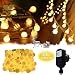 Produktbild InnooLight Globe LED Lichterkette Innen Deko Glühbirne 10m 100 LED Lichterketten Warmweiss DC 31V als strombetriebene Lichterkette für Zimmer, Stimmungsbeleuchtung, LED Lichterkette Indoor, Eu Stecker