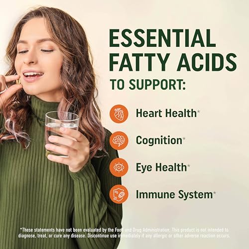 Vegan Omega 3 Algae Oil | Plant Based DHA EPA | Sustainably Sourced, No Carrageenan, Non GMO | Heart, Brain, and Eye Health | Fish Oil Alternative | Algae Omega 3 Supplement | 60 Softgel Capsules - Image 6