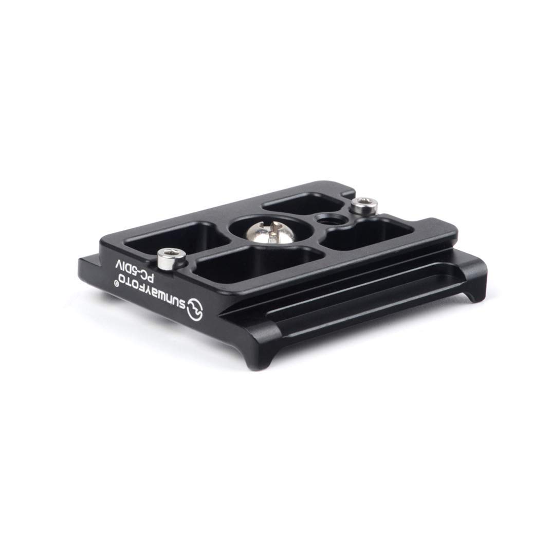 SUNWAYFOTO Special Parts - Zapata rápida de 1/4 Pulgadas para Canon 5D Mark IV