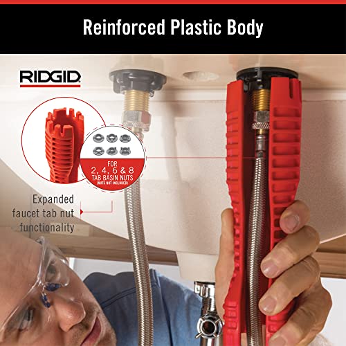 RIDGID 57003 EZ Change Plumbing Wrench Faucet Installation and Removal Tool - Image 3