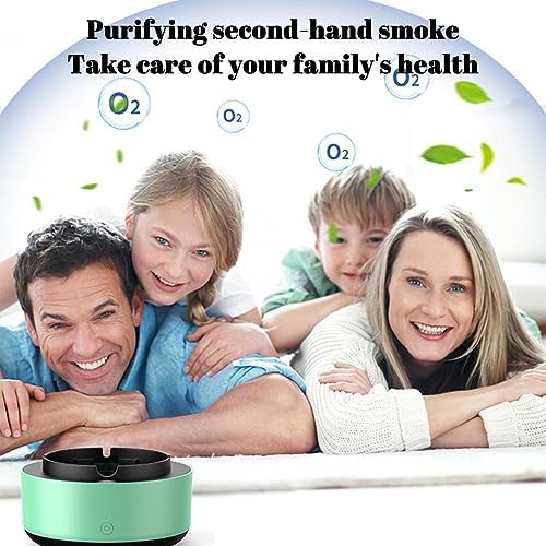 Teocary Multifunctional ๐ ๐๐ Purifier Ashtray, Purifier Ashtrays For Cigarettes Indoor, 2 In 1 Purifier Multifunctional Fresher For Home, Ashtray Clean for Car Indoor and Outdoor (Gray) 3 Teocary Multifunctional ๐ ๐๐ Purifier Ashtray, Purifier Ashtrays For Cigarettes Indoor, 2 In 1 Purifier Multifunctional Fresher For Home, Ashtray Clean for Car Indoor and Outdoor (Gray)