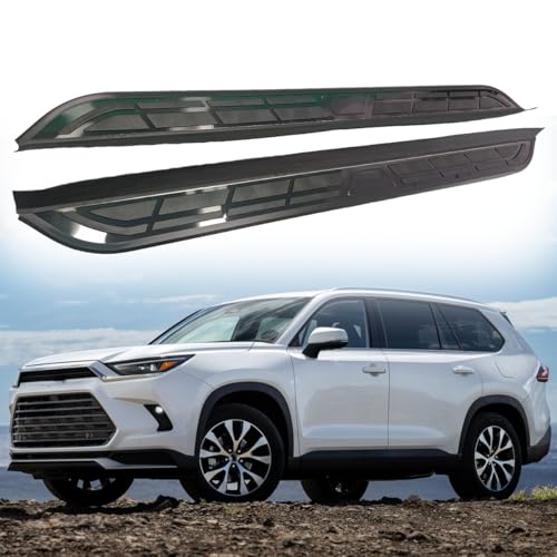 2Pcs Running Board Side Step Pedals Nerf Bar para Toyota Grand Highlander 2024
