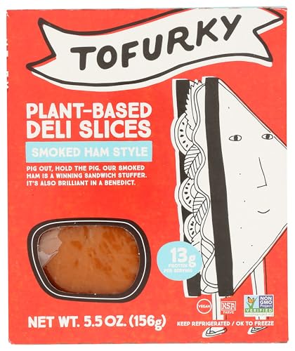 Tofurky, Plant Based Deli Slices Smoked Ham Style, 5.5 Ounce