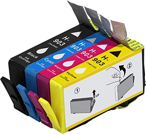 HP 903 Nero, Ciano, Giallo E Magenta, 6ZC73AE, Confezione Da 4 Cartucce Originali, Compatibili Con Stampanti OfficeJet 6950, OfficeJet Pro 6960 E 6970 - Foto 11