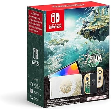 Console Nintendo Switch OLED The Legend Of Zelda: Tears Of The Kingdom Special Edition [ Edição Especial ]