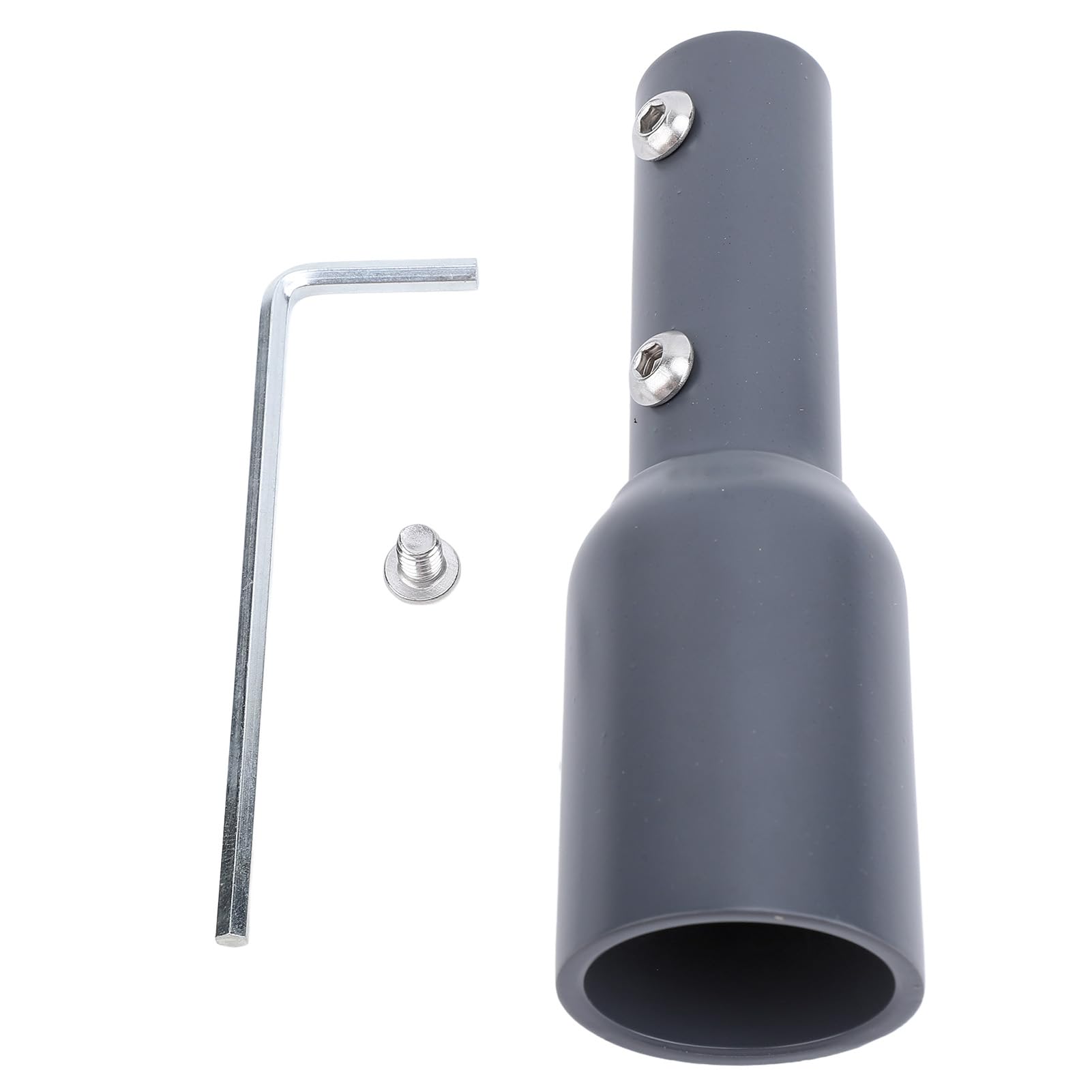 Adaptador de tubo de antena de satélite de aleación de aluminio, adaptador de montaje en poste de satélite para mástil con diámetro interior de 1 pulgada, kit de montaje de antena