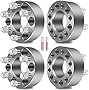 AINTIER 4X 2 inch 6 Lug Wheel Spacers 6x4.5 6x114.3mm W/O Lip 71.5mm CB fits for 1993-2010 for Viper Wheel Spacers 1991-2004 for Dakota Wheel Spacers
