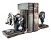 Bellaa 21383 Decorative Bookend Book Ends Sewing Machine Vintage Bookshelves Shelves Books Stopper Home Office Library Study Decor Heavy Duty Non Skid 6 Inch